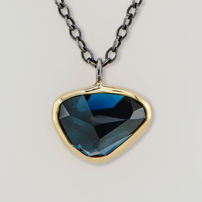 London Blue Topaz Necklace