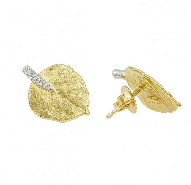 Aspen Leaf Earrings