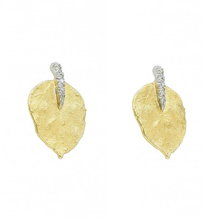 Aspen Leaf Earrings