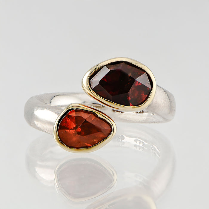 Multi Garnet Ring