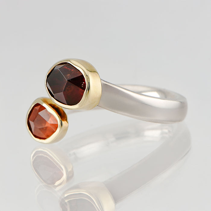 Multi Garnet Ring