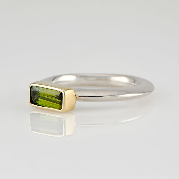 Green Tourmaline Ring