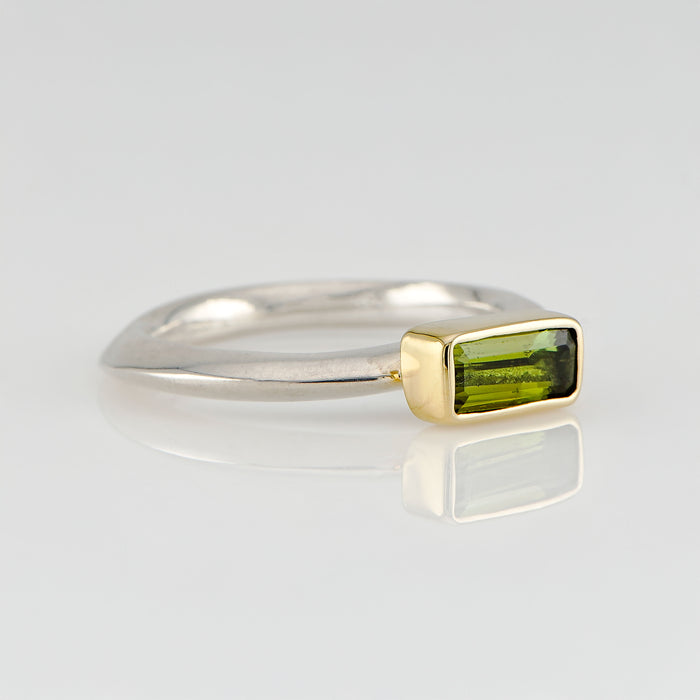 Green Tourmaline Ring