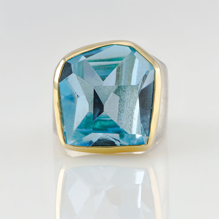 Aquamarine Ring