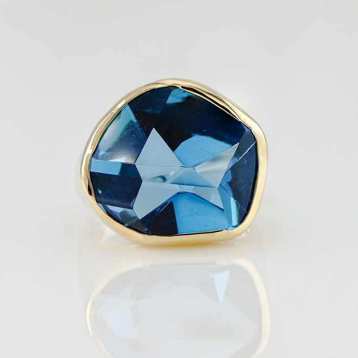 London Blue Topaz Ring