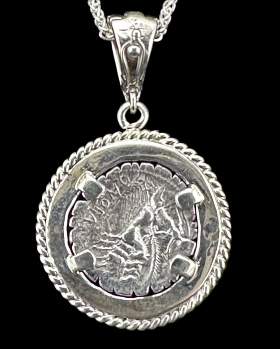 Laureate Head of Jupiter Coin Pendant