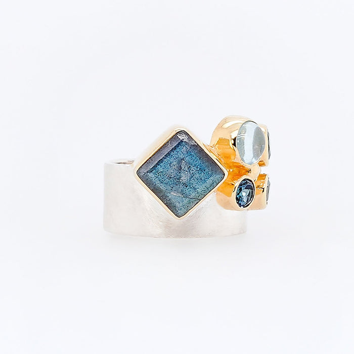 Blue Gemstone Ring