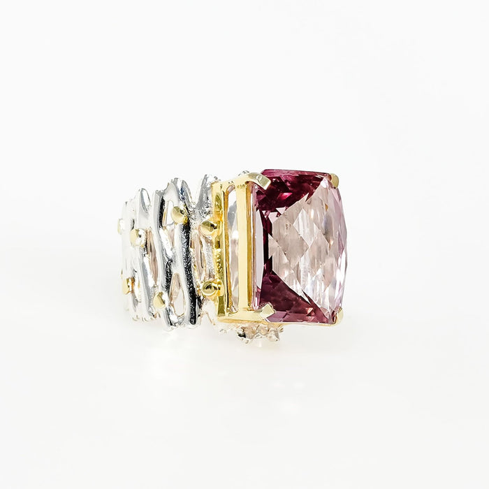 Pink Topaz Ring