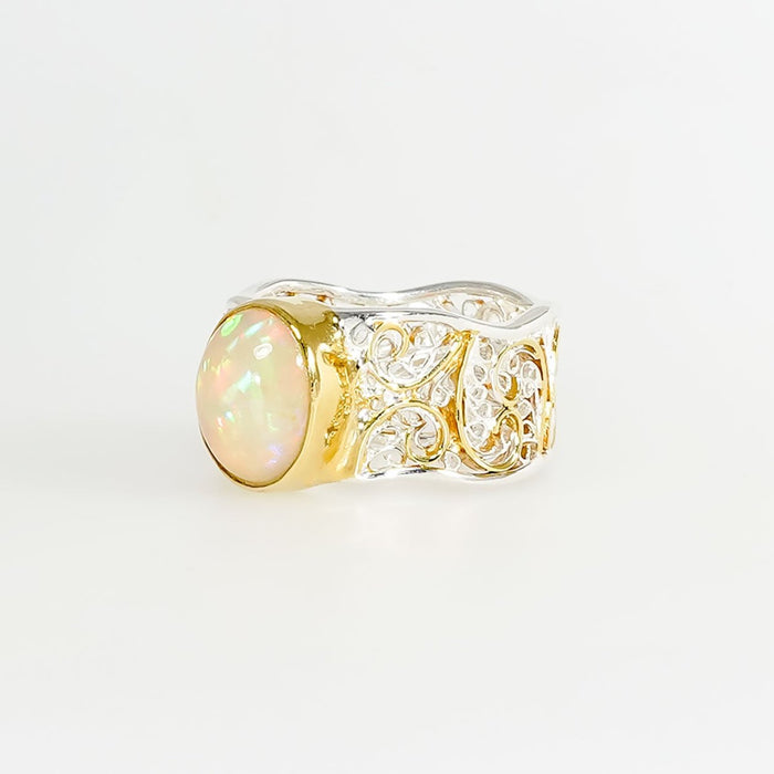 Ethiopian Opal Ring