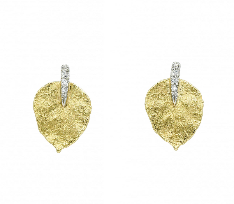 Aspen Leaf Earrings