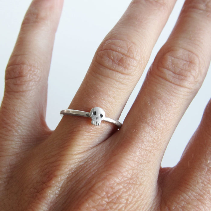 Single Skull Ring