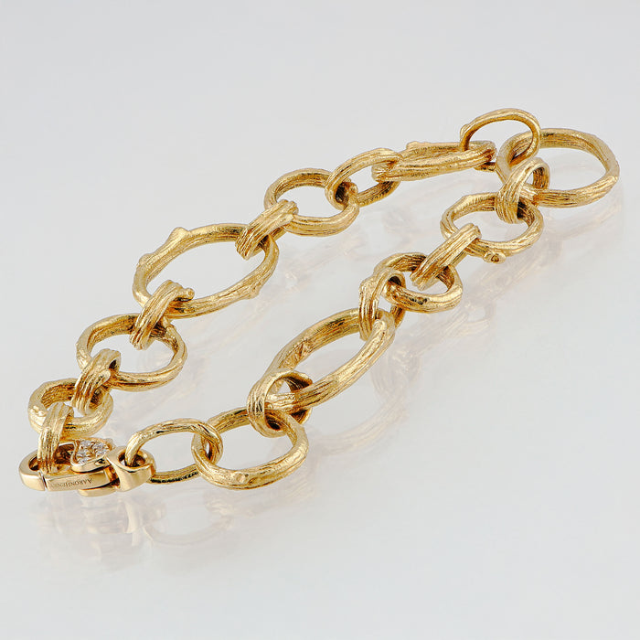 Olive Branch Link Bracelet