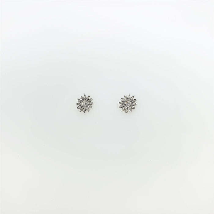 Graffiti Sun Stud Earrings