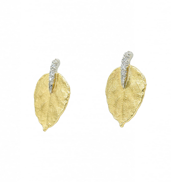 Aspen Leaf Earrings