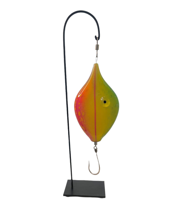 Orange & Green Lure Sculpture