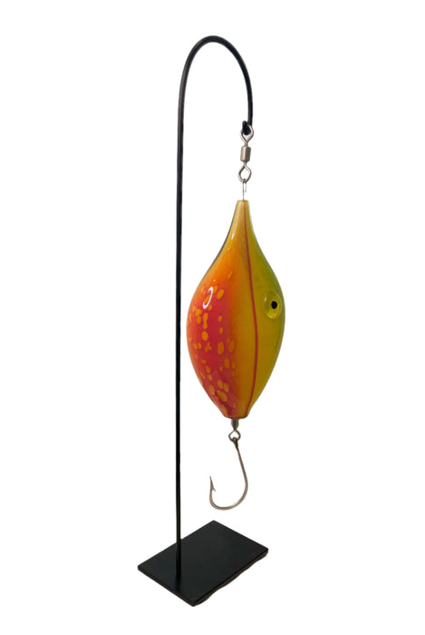 Orange & Green Lure Sculpture