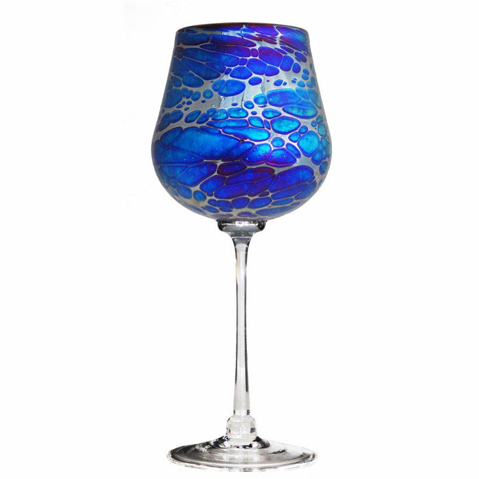 Spider Iridescent Wine Glass