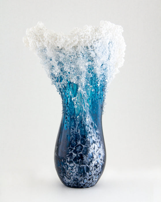 High Sided Wave Vase