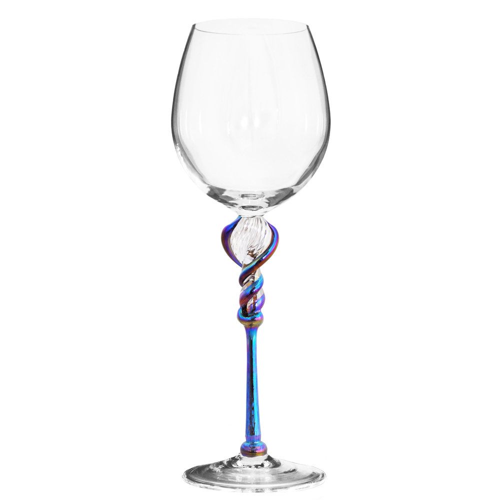 The Glass Forge Wine Glass Rainbow